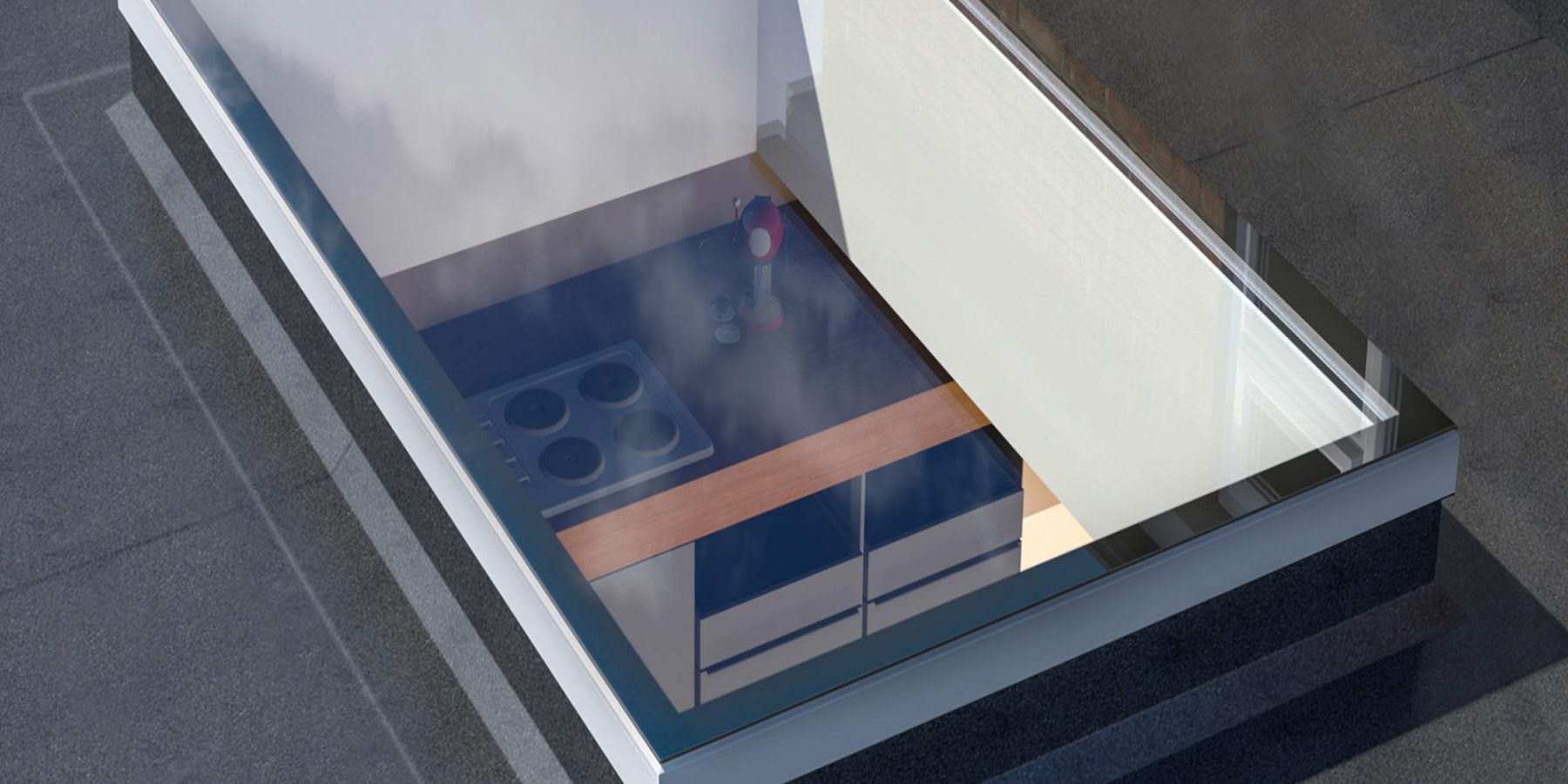 ultrasky flat skylight fareham price