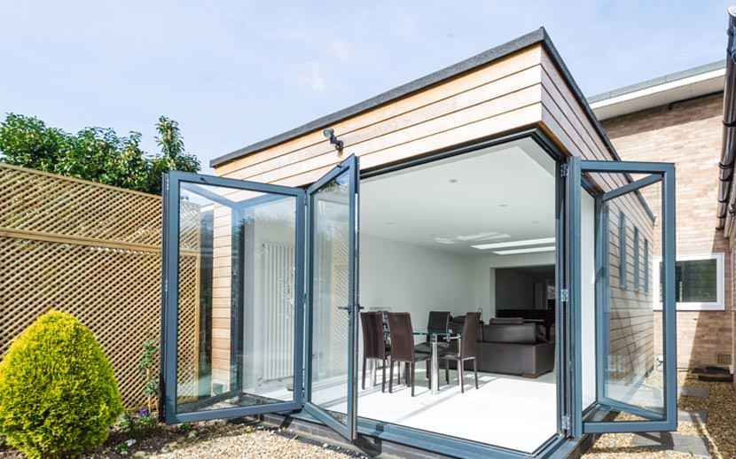 aluminium bifold door cost Hampshire