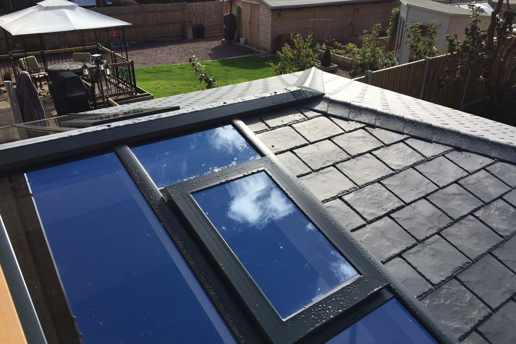 conservatory roof installation