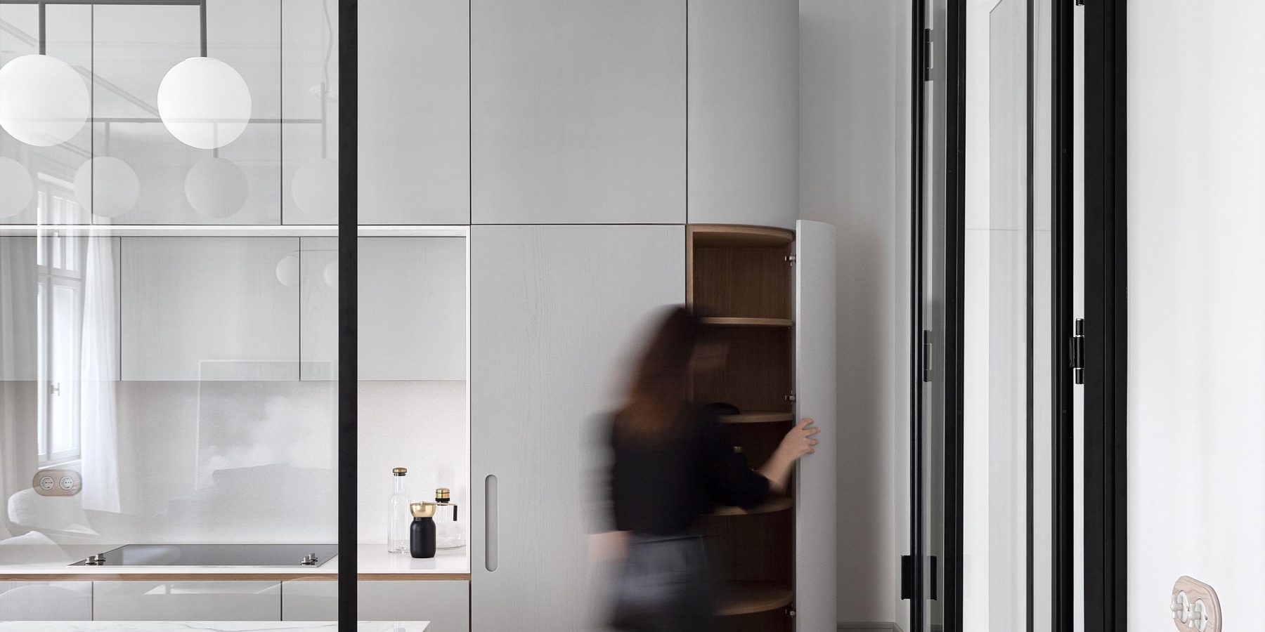 french door in a kitchen