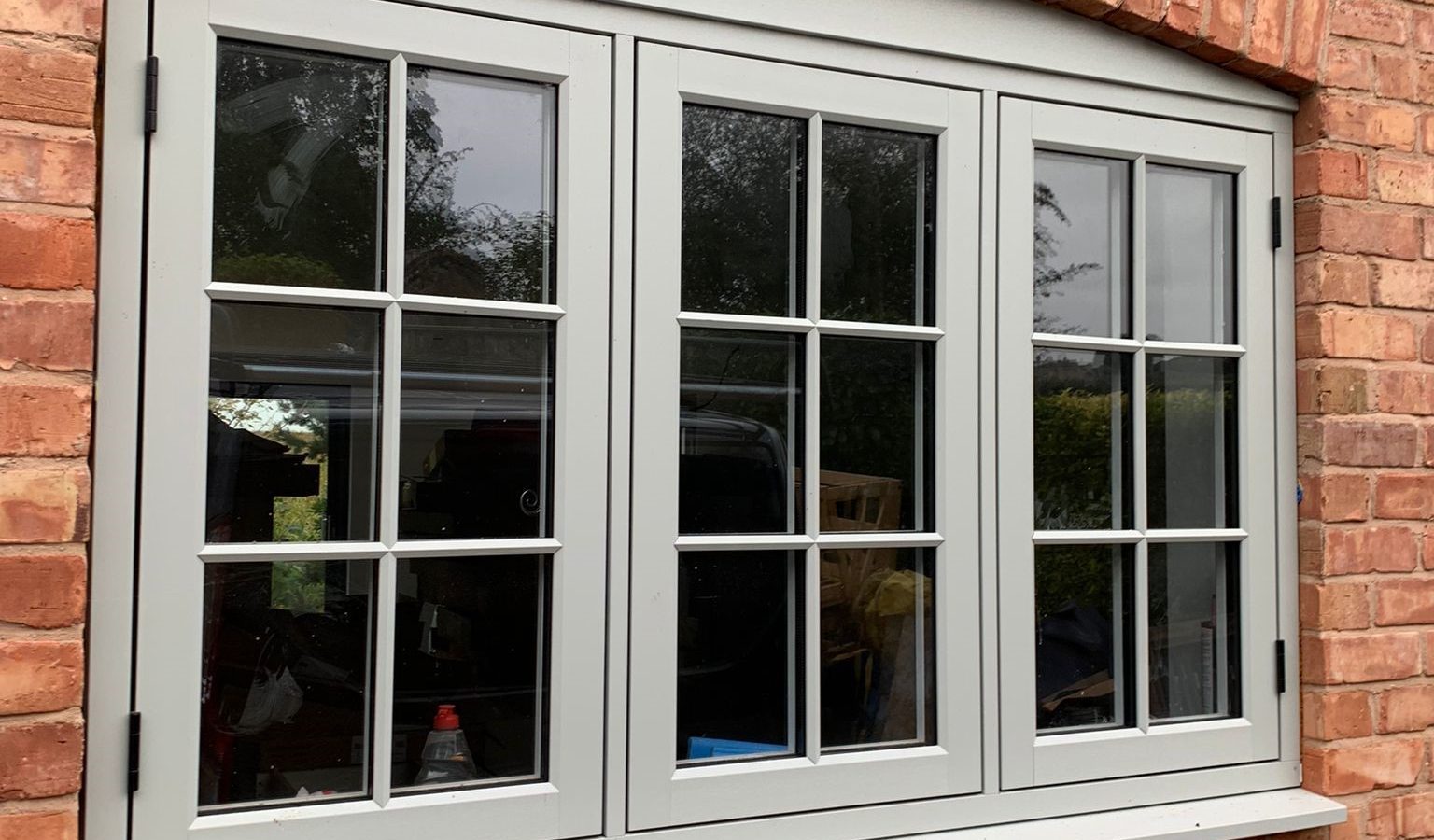 timberweld windows installed for new property in hampshire